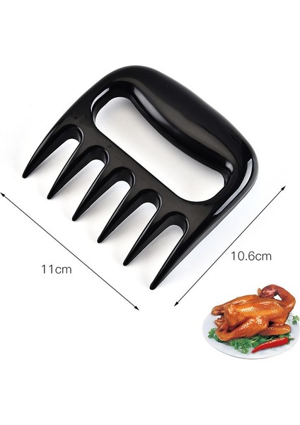 Kutu Tarzı ile 2 Adet Kulp Et Parçalayıcı Barbekü Çatalı Ayı Pençesi Et Ayırıcı Mutfak Yemek Çatalı Et Dilimleyici Barbekü Izgara Et Işleyici Mutfak (Yurt Dışından)