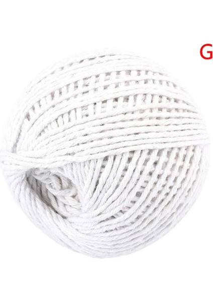 G Tarzı 1 Rulo 75 M Kasap Pamuk Sicim Et Hazırlık Trussing Türkiye Barbekü Dizeleri Et Sosis Kravat Halat Kordon Pişirme Araçları Zongzi Dıy (Yurt Dışından)