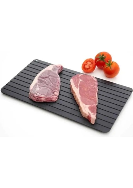 23CMX16.5CM Tarzı 1 Adet Hızlı Buz Çözme Tepsisi Çözülme Dondurulmuş Gıda Et Meyve Hızlı Buz Çözme Plaka Kurulu Defrost Mutfak Gadget Aracı (Yurt Dışından) fırsatları