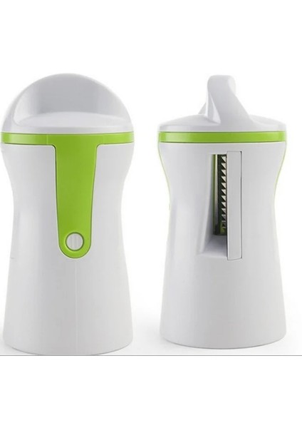 Yeşil Stil Spiralizer Sebze Dilimleme Spiral Kesici Döner Parçalayıcı Soyucu Manuel Meyve Patates Havuç Turp Rende Mutfak Aletleri (Yurt Dışından) indirimleri