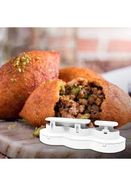 4 Delik Stili 2021 Yeni Manuel Köfte Makinesi Içli Köfte Ekspres Artı Rulo Köfte Kalıp Kıyma Et Işlemcisi Kek Tatlıları Ev Mutfak Gereçleri (Yurt Dışından) fırsatları