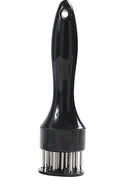 Siyah Stil Mutfak Paslanmaz Çelik Gadget Et Tenderizer Iğne Biftek Domuz Pirzola Gevşek Ev Et Çekiç Yemek Pişirme Ablandador De (Yurt Dışından)