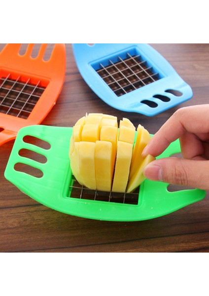 Patates Soyucu Stili Patates Cipsi Paslanmaz Çelik Sebze Fransız Fry Chopper Cips Yapma Aracı Soyucu Mutfak Alet Aksesuarları (Yurt Dışından) fiyatları