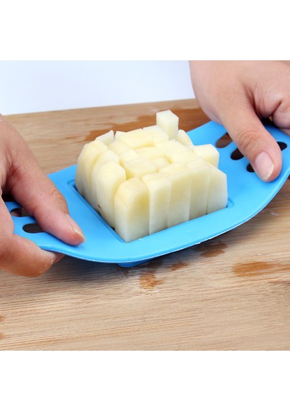 Patates Soyucu Stili Patates Cipsi Paslanmaz Çelik Sebze Fransız Fry Chopper Cips Yapma Aracı Soyucu Mutfak Alet Aksesuarları (Yurt Dışından) modelleri