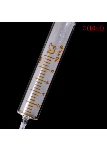 10ML Tarzı ml Cam Şırınga Enjektör Örnekleyici Mürekkep Kimyasal Ilaç ile Dağıtma Et Çeşni Şırınga Barbekü Sosu Barbekü Araçları (Yurt Dışından)