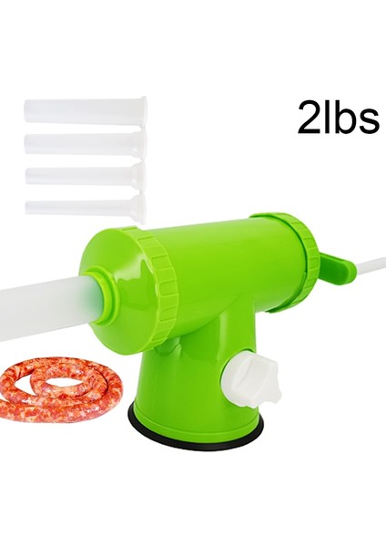 1 Dolgu 1X30MM Stili 2lbs Sosis Doldurma Manuel Sosis Dolum Aracı Doldurma Huni Tüpleri Sosis Yapıcı Plastik Et Dolgu (Yurt Dışından) indirimleri