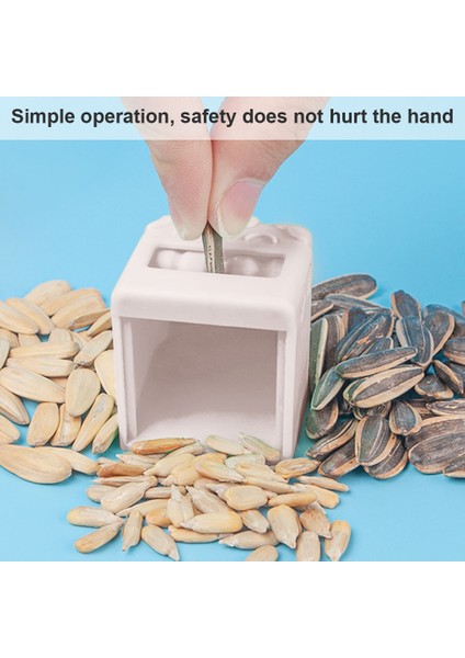 Pembe Tarzı Kavun Çekirdeği Soyucu Otomatik Bombardımanı Makinesi Ayçiçeği Kavun Çekirdeği Tembel Eser Açıcı Fındıkkıran Ev Mutfak Aksesuarları (Yurt Dışından) fiyatları