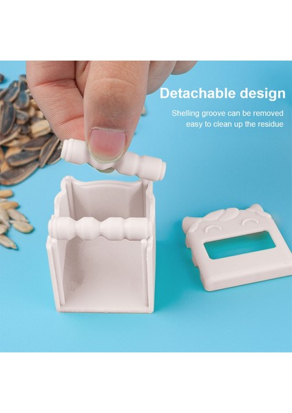 Pembe Tarzı Kavun Çekirdeği Soyucu Otomatik Bombardımanı Makinesi Ayçiçeği Kavun Çekirdeği Tembel Eser Açıcı Fındıkkıran Ev Mutfak Aksesuarları (Yurt Dışından) indirimleri