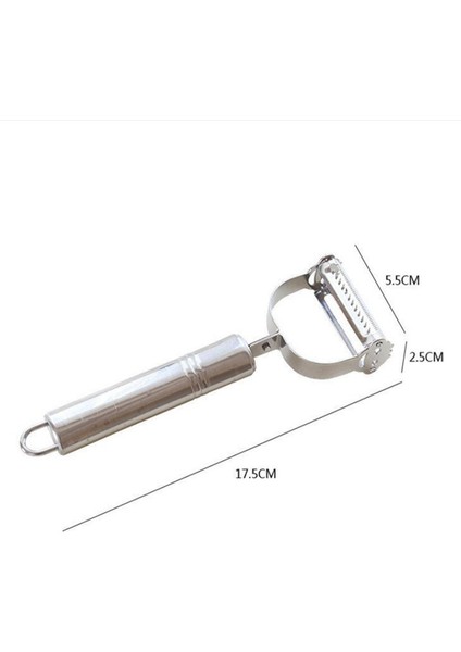 Paslanmaz Çelik Çok Fonksiyonlu Sebze Soyucu Salatalık Havuç Meyve Kesici Patates Havuç Gülen Yüz Soyucu Mutfak Seti (Yurt Dışından) fiyatları