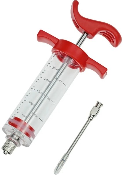 Moseko Barbekü Et Şırınga Marine Enjektör Kümes Hayvanları Hindi Tavuk Lezzet Şırınga Pişirme Sos Enjeksiyon Aracı Mutfak Aksesuarları (Yurt Dışından) fırsatları