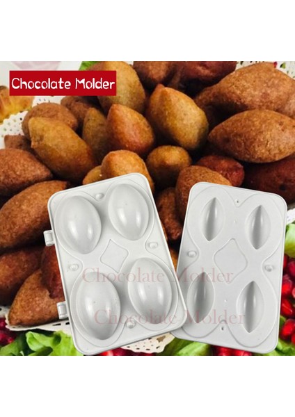 Içli KÖFTE70 Tarzı Köfte Börek Makineleri Manuel Kıyma Köfte Kalıp Mutfak Aperatif Araçları Dolması Köfte Içli Köfte Ekspres Maker Kalıp (Yurt Dışından)