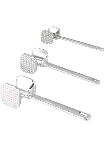 Gösteri Stili Olarak 2021 Yeni Alüminyum Metal Et Çekiç Tenderizer Biftek Sığır Yumuşatır Pestle Domuz Tavuk Çekiç Mutfak Aracı 19.5cm (Yurt Dışından)