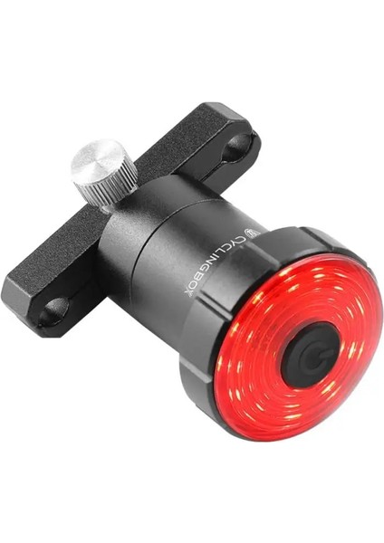 Eyer Işık Stili Akıllı Bisiklet Kuyruk Arka Işık Otomatik Başlatma Durdurma Fren Ipx6 Su Geçirmez USB Şarj Bisiklet Kuyruk Arka Lambası Bisiklet LED Işık Aksesuarları (Yurt Dışından)