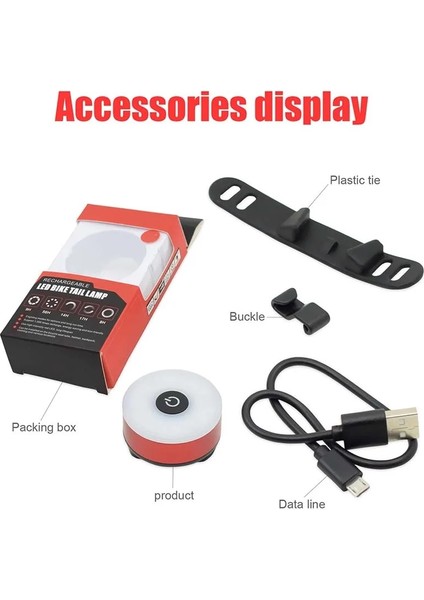 Altın Arka Lamba A Stili USB Şarj Edilebilir Bisiklet Kuyruk Işık Mini LED Arka Lamba El Feneri Mtb Yol Bisikleti Kask Sırt Çantası Uyarı Işıkları Scooter Fener (Yurt Dışından) indirimleri