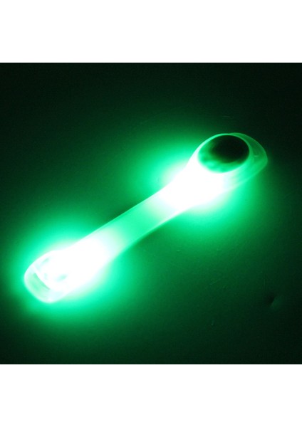 Yeşil Stil Doğa Sporları 5 Renk Yansıtıcı Emniyet Kemeri Kol Kayışı Gece Bisiklete Binme Koşu LED Kol Bandı Işığı (Yurt Dışından)