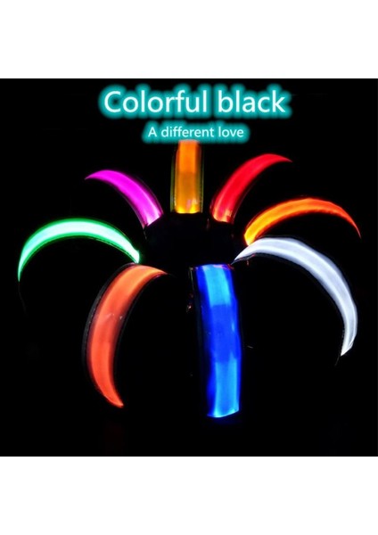 Kırmızı Stil 1 Adet Koşu Bisiklet Sürme LED Gece Çalıştırma Işık Bilezik Güvenlik Yansıtıcı Uyarı Işığı Açık Kol Bandı Yanıp Sönen Kemer Işıkları (Yurt Dışından) indirimleri