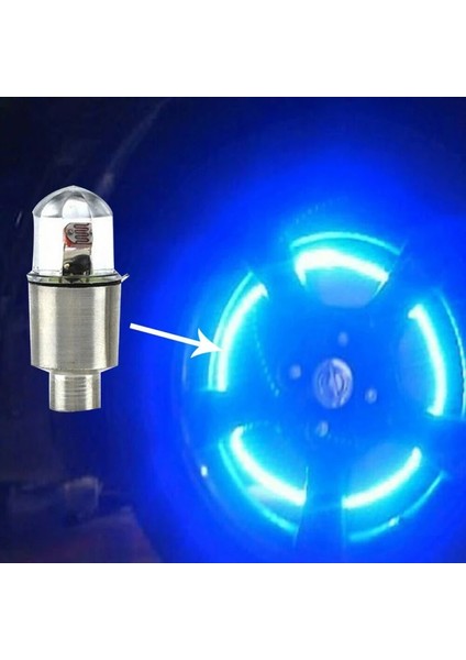 2 Adet Yeşil Stil Pilsiz Bisiklet Işık Dağ Yol Bisikleti Bisiklet Işıkları Led'ler Lastik Lastik Valf Kapakları Tekerlek Telleri LED Işık BL0157 Bisiklet Işıkları (Yurt Dışından) fiyatları