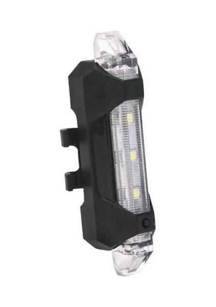 Beyaz Stil 300 Lümen Bisiklet Işığı Bisiklet Lambası USB Şarj Edilebilir Ön Far Çerçevesi El Feneri ve Bisiklet Arka Lambası Güvenlik Uyarı Işığı (Yurt Dışından)