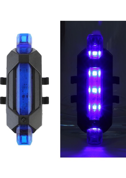 No.2 Tarzı Mtb Bisiklet Bisiklet Ön Arka Işıklar Set Dağ Bisikleti Gece Bisiklete Binme Far USB LED Güvenlik Uyarı Arka Lambası Bisiklet Aksesuarları (Yurt Dışından)