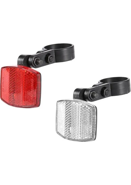 Jant Reflektörleri Stili Bisiklet Ön Arka Plsatic Yansıtıcı Lens Mtb Yol Bisikleti Reflektörleri Gece Sürüşü Güvenli Uyarı Arka Işıkları (Yurt Dışından)