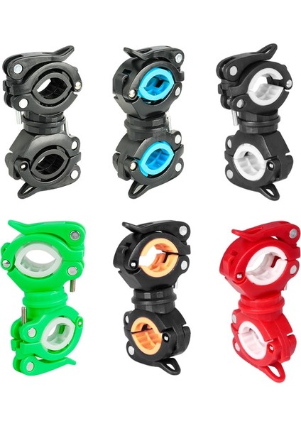 HLD211BKWT Stili Deemount Bisiklet Işık Braketi Bisiklet Lambası Tutucu LED Torch Far Pompası Standı Hızlı Bırakma Montajı 360 Derece Dönebilen HLD-211 (Yurt Dışından)