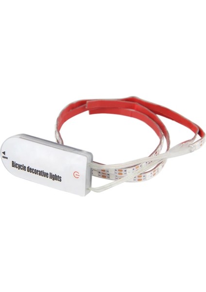 Beyaz Stil Bisiklet Dekoratif Arka Lambası Greenblue Bisiklet Işıkları Şerit Işığı 70 LED Tekerlek Güvenlik Uyarı Işığı Bisiklet Arka Lambası (Yurt Dışından) fırsatları