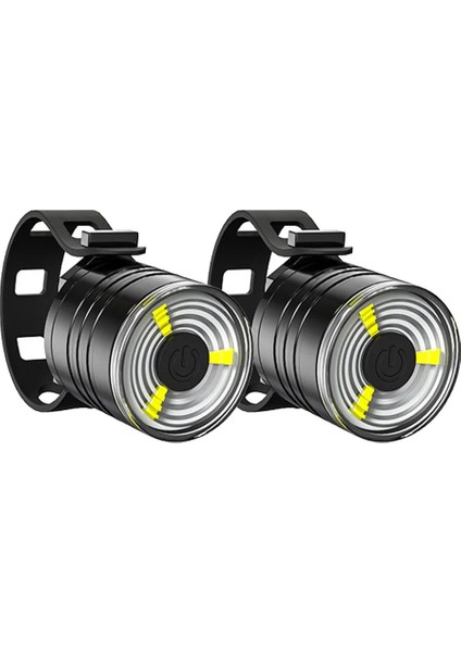 2 Adet Beyaz Stil 200 Lümen Çoklu Bisiklet Arka Işık Mtb Bisiklet LED Su Geçirmez Bisiklet Far Kask Seatpost Için Arka Arka Lambası Lamba El Feneri (Yurt Dışından)