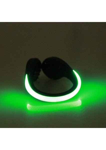 Beyaz Stil LED Işıklı Ayakkabı Klipsi Açık Bisiklet LED Işıklı Gece Koşu Ayakkabısı Güvenlik Klipsleri Bisiklet Sporları Uyarı Işığı Güvenlik (Yurt Dışından) fiyatları