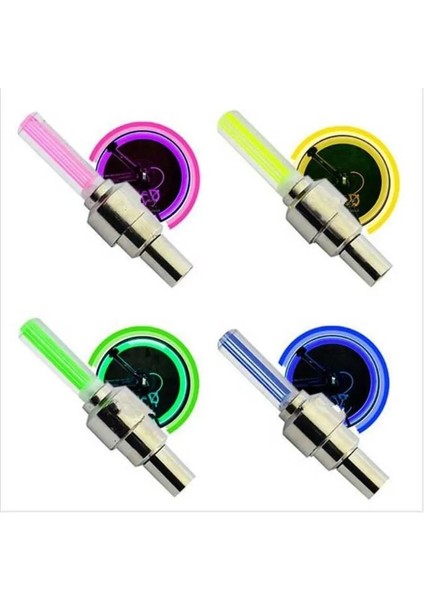Kırmızı Stil Wasafire Mini LED Bisiklet Işıkları Bisiklet Tekerleği Lastik Valf Kapakları Işık 4 Renk Gece Bisikleti Konuştu Işık LED Bisiklet Kuyruk Arka Lambaları (Yurt Dışından) indirimleri