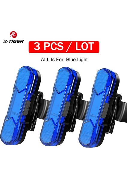Sarı Stil X-Tıger Bisiklet Arka Lambası Aksesuarları Su Geçirmez Mtb Bisiklet Işık Arka USB Şarj Edilebilir LED El Feneri Uyarı Bisiklet Kuyruk Lambası (Yurt Dışından)