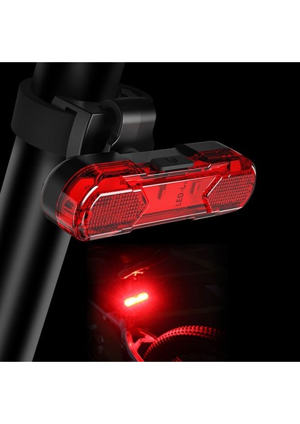 Mavi Stil Bisiklet Işığı Bisiklet Arka Işığı USB Şarj Edilebilir El Feneri Ön Işık Arka Işık Feneriarka Hafif Bisiklet Yüksek Görünürlük (Yurt Dışından) fiyatları