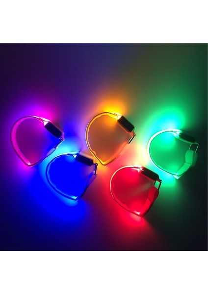 Pembe Tarzı Doğa Sporları Gece Koşu Kol Bandı LED Işık Emniyet Kemeri Kol Bacak Uyarı Bilekliği Bisiklet Bisiklet Bisiklet Parti Luces Bicicleta (Yurt Dışından) fırsatları