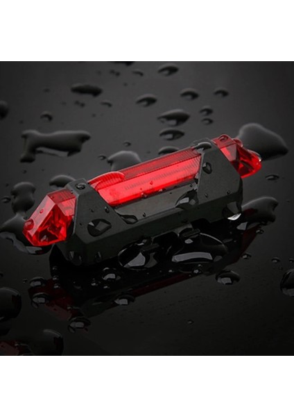 01 Beyaz Stil Yeni USB Şarj Edilebilir Bisiklet Işık Mtb Bisiklet Arka Arka Arka Lamba Bisiklet Güvenlik Uyarı Işığı Su Geçirmez Bisiklet Lambası Aksesuarları (Yurt Dışından) modelleri