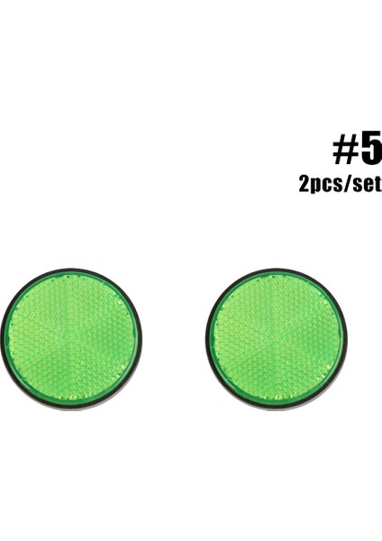 No.5 Tarzı Bisiklet Konuştu Reflektör Güvenlik Uyarısı Yanıp Sönen Işık Jant Yansıtıcı Bisiklet Gece Reflektörleri Bisiklet Aksesuarları (Yurt Dışından)