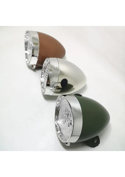 Q037 Gümüş Stil Q404 Bisiklet Retro Farları Farlar Savaş Başlıkları Ingiliz Bisiklet Farları 3led Kalıplı Kasa Kahverengi, Ordu Yeşili, Gümüş, Siyah (Yurt Dışından) modelleri