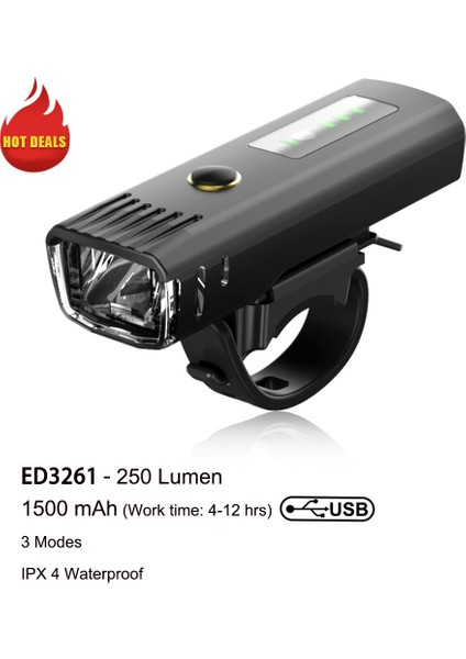 ED3261 Stili Easydo Bisiklet Aydınlatma El Feneri Mtb Fener Yol Bisikleti LED Lam Lümen Panasonic Ah Pil Bisiklet Bisiklet Aksesuarları (Yurt Dışından)