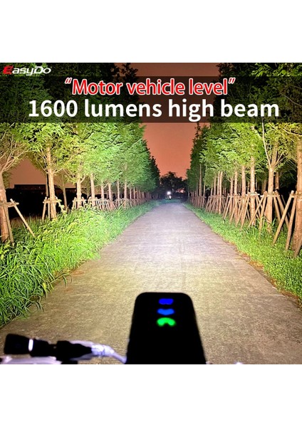 ED3261 Stili Easydo Bisiklet Aydınlatma El Feneri Mtb Fener Yol Bisikleti LED Lam Lümen Panasonic Ah Pil Bisiklet Bisiklet Aksesuarları (Yurt Dışından)