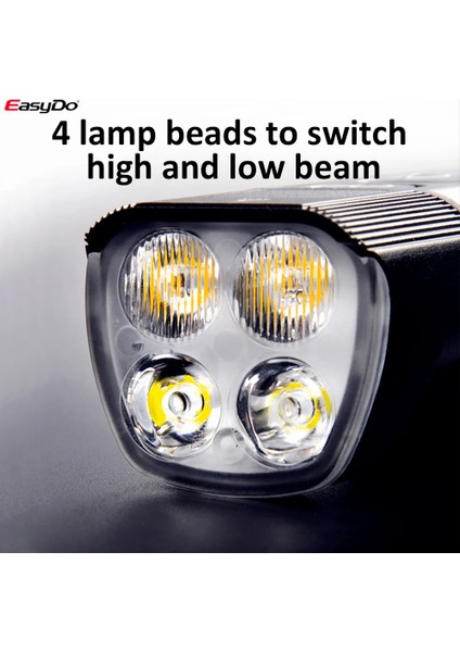 ED3261 Stili Easydo Bisiklet Aydınlatma El Feneri Mtb Fener Yol Bisikleti LED Lam Lümen Panasonic Ah Pil Bisiklet Bisiklet Aksesuarları (Yurt Dışından)