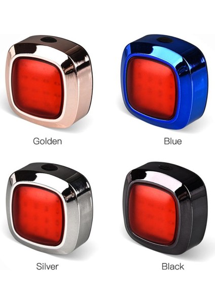No.7 Tarzı 16 LED Bisiklet Akıllı Fren Lambaları USB Şarj Edilebilir 5 Modlu Güvenlik Uyarı Işığı Motosiklet Kask Lambası Bisiklet Arka Lambası 2020 (Yurt Dışından)