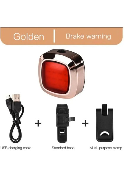 No.7 Tarzı 16 LED Bisiklet Akıllı Fren Lambaları USB Şarj Edilebilir 5 Modlu Güvenlik Uyarı Işığı Motosiklet Kask Lambası Bisiklet Arka Lambası 2020 (Yurt Dışından)