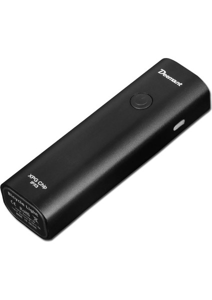 Kiti A Tarzı Deemount Bisiklet Far Ön Aydınlatma 350 Lümen Ah Pil USB Şarj LED Torç Opsiyonel Arka Lamba Görsel Uyarı Feneri (Yurt Dışından)
