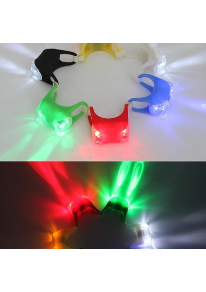 No.9 Tarzı LED Bisiklet Bisiklet Işık Silikon Su Geçirmez Çift LED Kurbağa Kuyruk Işık Açık Gece Sürme Güvenlik Uyarı Işığı Bisiklet Aksesuarları (Yurt Dışından) fiyatları