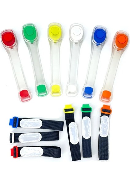 Sarı Stil LED Işıklı Kol Bandı Ayarlanabilir Giyilebilir Koşu Kol Kemeri Koşu Için Karanlıkta Parlıyor Yürüyüş Bisiklete Binme Konser Paten Işık (Yurt Dışından) fırsatları