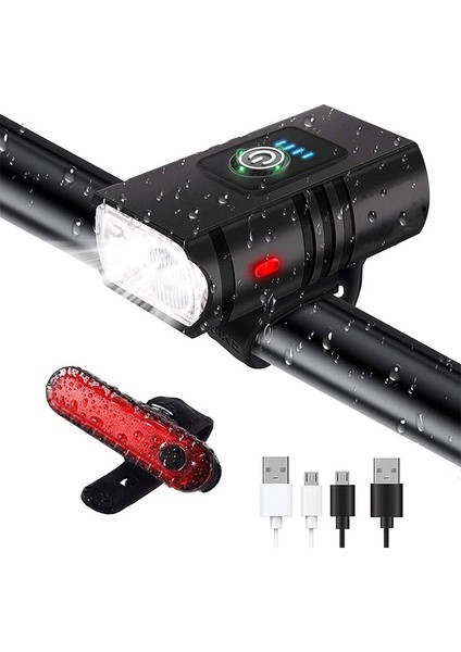 Bisiklet Far Stili T6 LED Bisiklet Işık Yağmur Geçirmez USB Şarj LED Bisiklet Işıkları Ön Lamba Far Alüminyum Ultralight El Feneri Bisiklet Işığı (Yurt Dışından) fiyatları