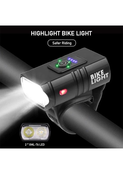 Bisiklet Far Stili T6 LED Bisiklet Işık Yağmur Geçirmez USB Şarj LED Bisiklet Işıkları Ön Lamba Far Alüminyum Ultralight El Feneri Bisiklet Işığı (Yurt Dışından) fırsatları