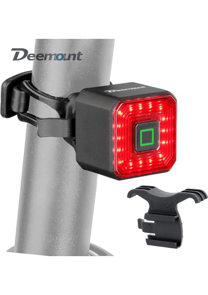 BCL301P2 Stili Deemount USB Şarj Edilebilir Bisiklet Fren Lambası Arka Uyarı Feneri LED Bisiklet Kuyruk Lambası Aksesuarlar Akıllı Manuel Bisiklet Arka Lambası (Yurt Dışından) fiyatları