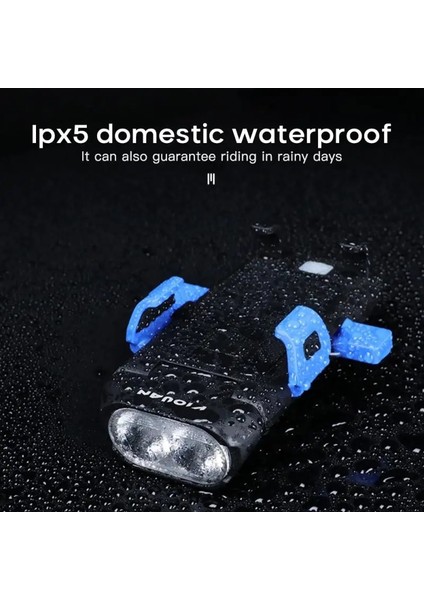 Siyah Stil 4in 1bisiklet Bisiklet Ön Işık Far Yağmur Geçirmez USB Şarj Korna Telefon Tutucu Bisiklet Mtb Lamba Bisiklet El Feneri Aksesuarları (Yurt Dışından)