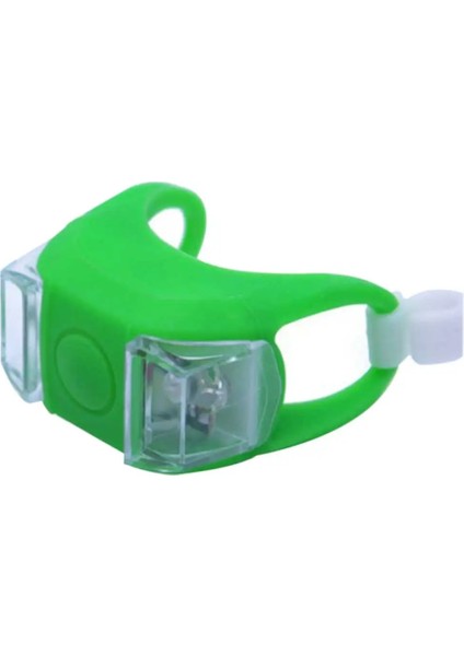 Açık Yeşil Stil Taşınabilir Bisiklet Lambası Şarj Edilebilir LED Arka Lambası USB Arka Stop Lambası Güvenlik Uyarısı Bisiklet Lambası Flaşlı Kuyruk Lambası (Yurt Dışından)