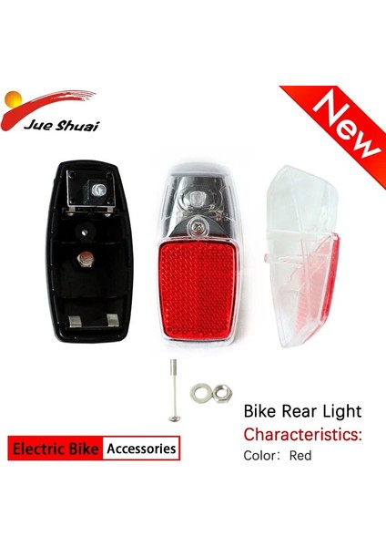 Işık Tarzı Çamurluk Bisiklet Işık Pil Mtb Bisiklet Işık Çamurluk Bisiklet Arka Arka Lambası Kırmızı Güvenlik Bisikleti Uyarı Lambası Bisiklet Aksesuarları (Yurt Dışından) fırsatları