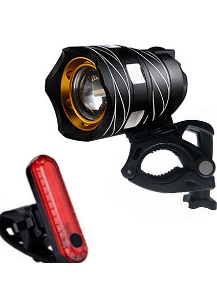 Arka Lamba Stili ile Elektrikli Scooter LED Far USB Şarj Edilebilir Işık Ayarlanabilir Çocuk Saplı M365PROPROSLITE Parçaları ile Uyumlu (Yurt Dışından)